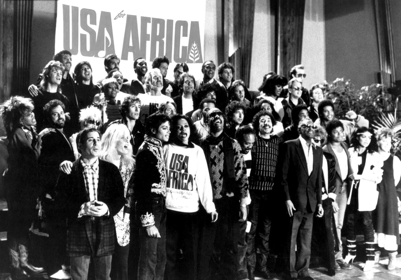 USA for Africa: solidaridad en el mundo de la música