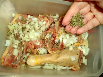 Cazuela de Gallo al Horno