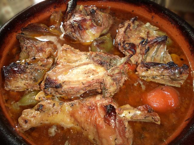 Cazuela de Gallo al Horno Cazuela de Gallo al Horno