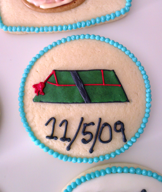 ♥ Galletas decoradas para un regalo de aniversario