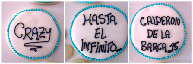 ♥ Galletas decoradas para un regalo de aniversario