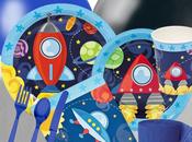 Fiestas espacio: ideas para decoración