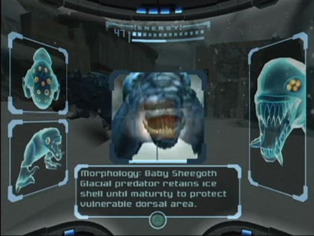 metroid prime scan visor screenshot Metroid Prime   Una odisea en el espacio