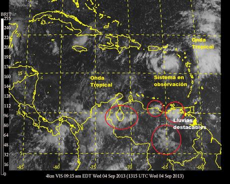 Imagen visible del Caribe