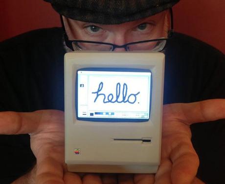 Mini Macintosh creado con Raspberry Pi