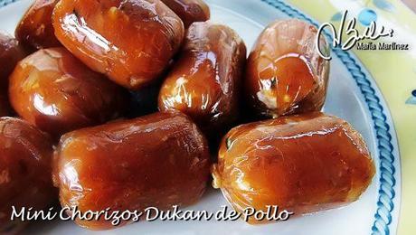 Chorizos Dukan de Pollo (fase Ataque) Chorizos Dukan de Pollo: