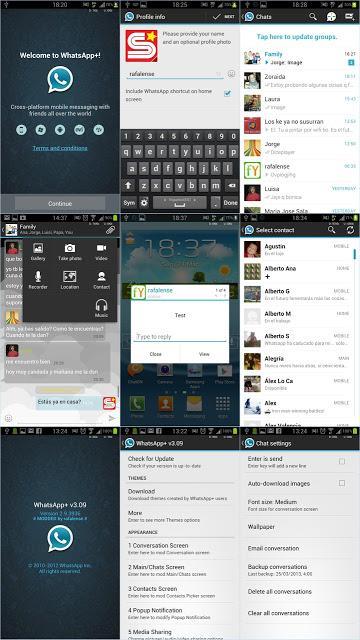 WhatsApp PLUS v 4.12 APK , Cambia el WhatsApp PLUS v 4.12 APK , Cambia el