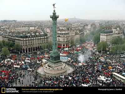 Plaza de la Bastilla, París