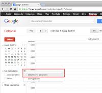 Blogger y Google Calendar