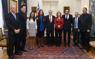 JEFE DE ESTADO RECIBE A NICOLÁS MASSÚ