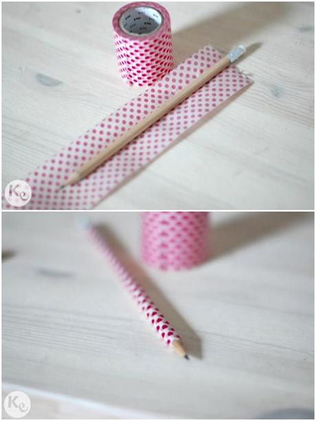 DIY. pencil and notebook set