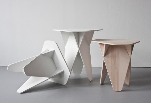 WEDGE TABLE BY ANDREAS KOWALEWSKI