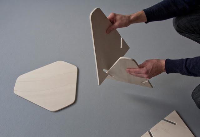 WEDGE TABLE BY ANDREAS KOWALEWSKI