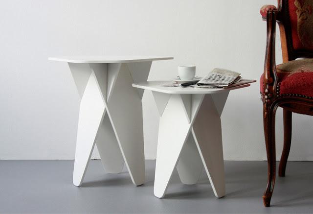 WEDGE TABLE BY ANDREAS KOWALEWSKI