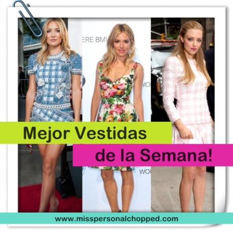 MEJOR VESTIDAS: Hudson, Miller o Seyfried?