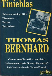 Tinieblas, de Thomas Bernhard