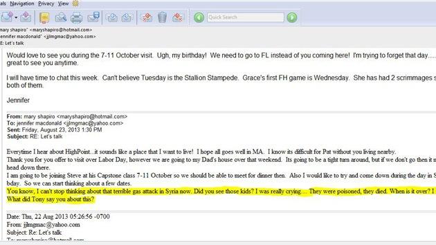 ‘Hacker’ publica los correos “ implicando al Pentagono en ataque químico en Siria [+ correos]
