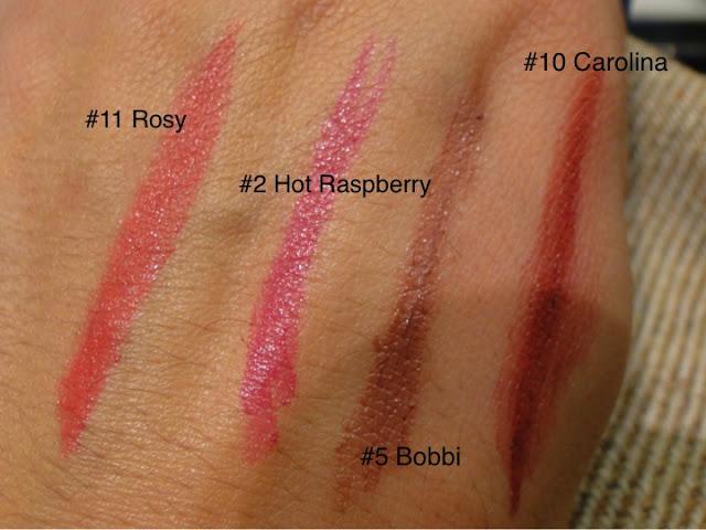 Nuevos Sheer Lipstick de Bobbi Brown.