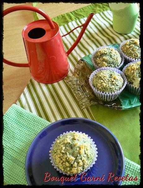 Muffins de espinaca