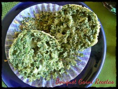 Muffins de espinaca
