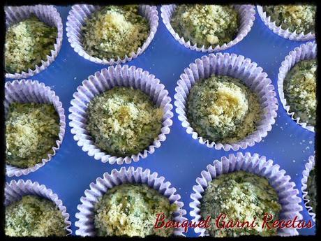 Muffins de espinaca