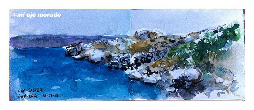 Plein air por Cerdeña