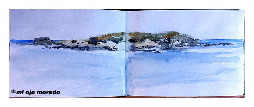 Plein air por Cerdeña