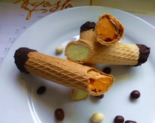 Canutos  Helados de Manzana Verde y Mandarina