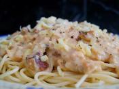 Espagueti Boletus Salsa Carbonara