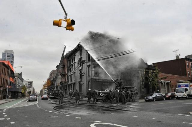 Nueva York, los mismos sitios antes y ahora