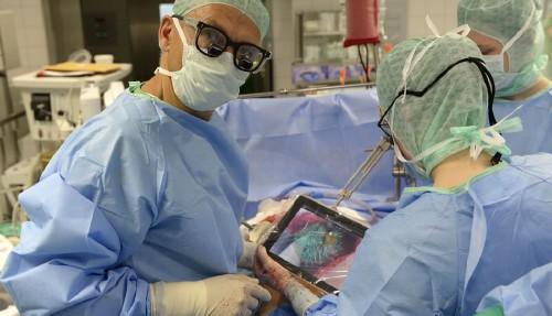 Las tablets ya se usan en las salas de operaciones.