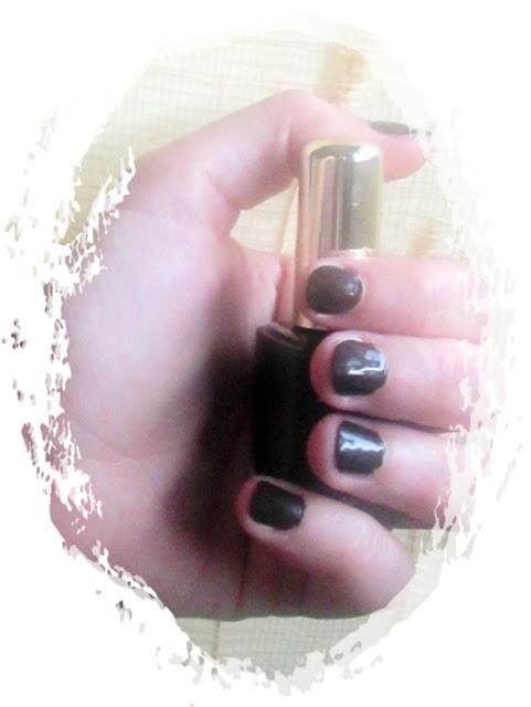 Reto #usaloya Esmalte Kiko Frozen Nail Lacquer en Marron