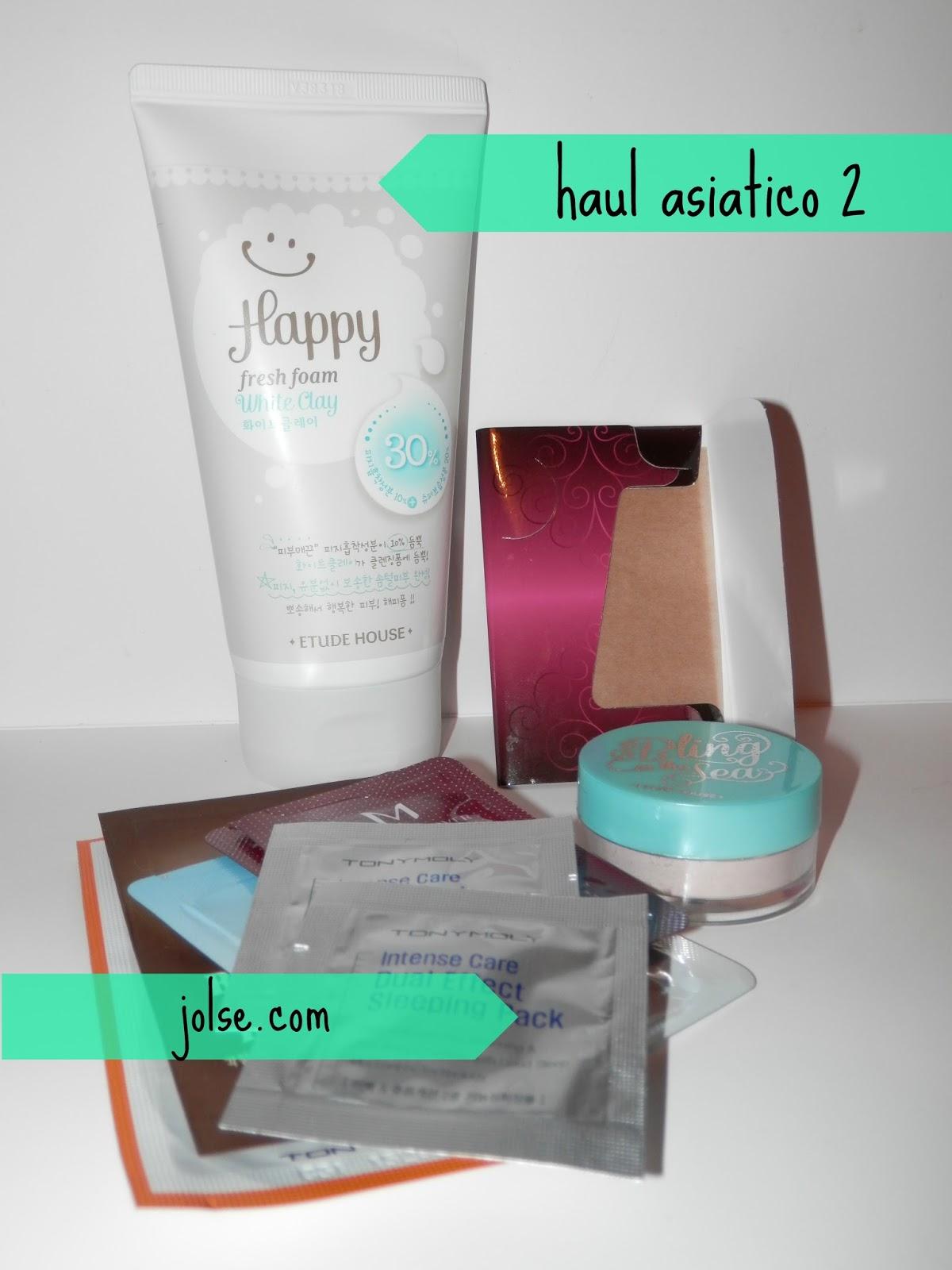 haul ASIATICO, pedido a jolse.com, ETUDE HOUSE