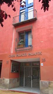 Casa Palafox, Zaragoza, Polidas chamineras