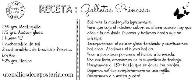 Galletas sabor a Princesa!