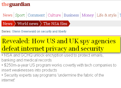 La NSA y el  GCHQ  vulneran cifrados de internet desde la creación del Cibercomando de EE.UU
