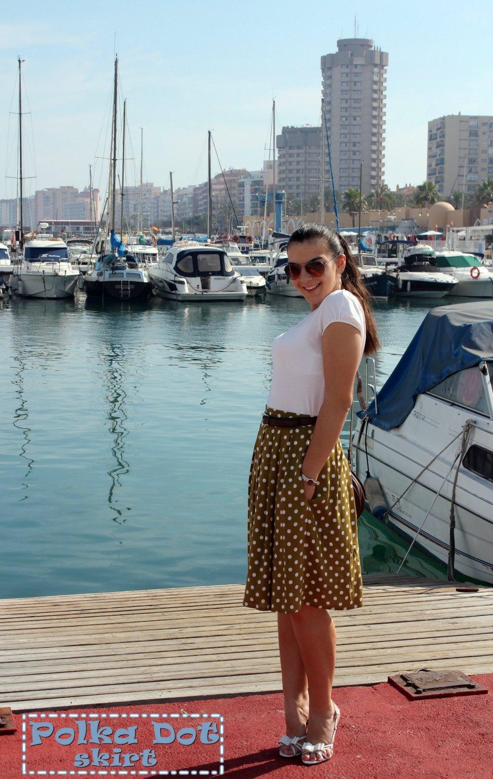 Polka Dot Skirt