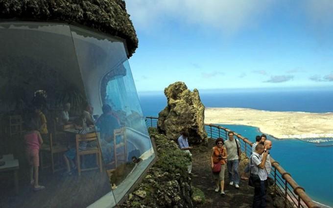 8 miradores de impresión en España Mirador del Rio en Lanzarote