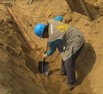 AVANZAN OBRA DE ALCANTARILLADO EN EL C.P. LA QUEBRADA DE SAN LUIS EN CAÑETE…