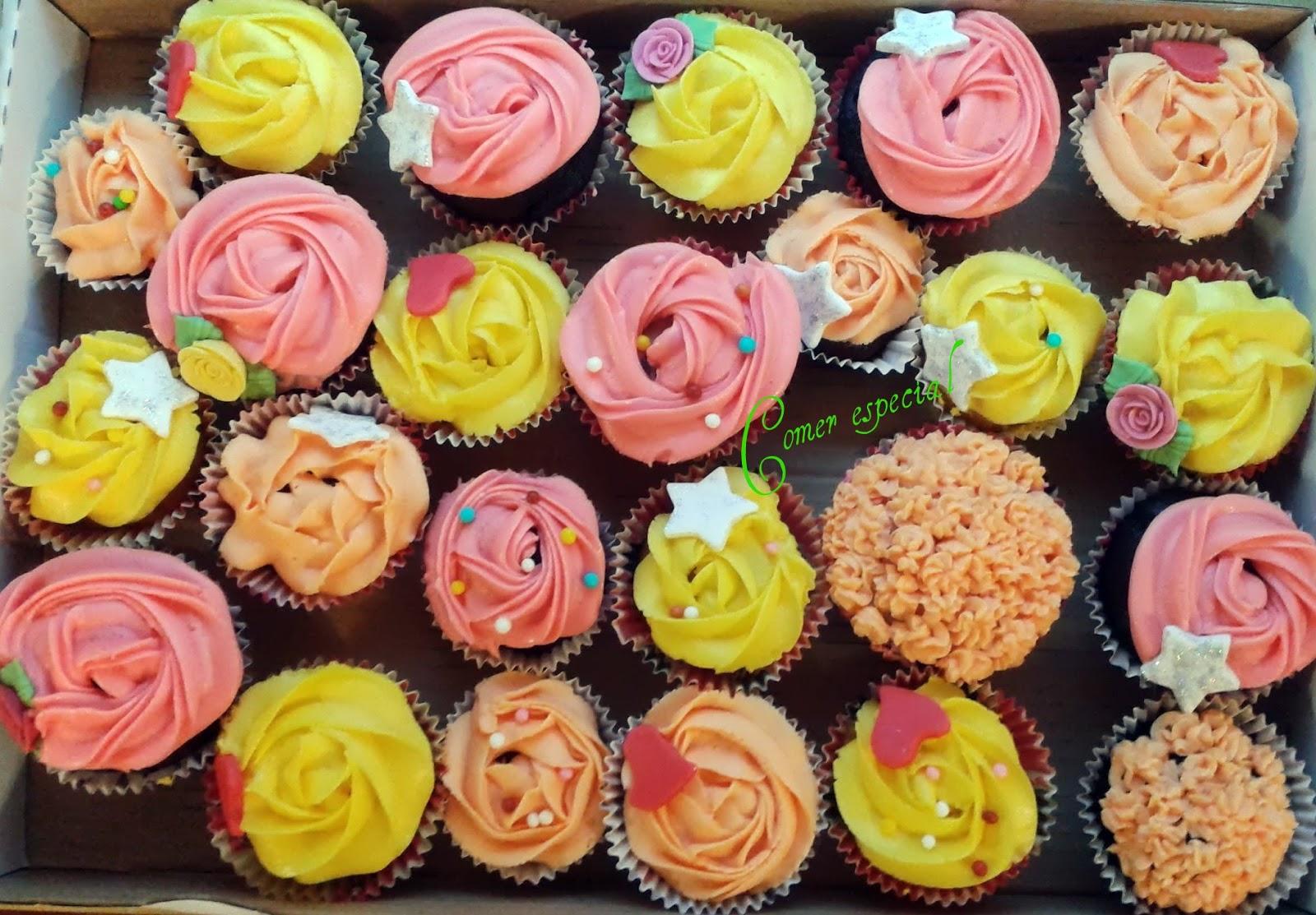 Cup cakes aptos para intolerantes a la lactosa