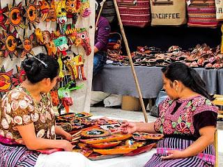 Mercado de Chichicastenango. Guatemala