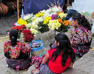 Mercado de Chichicastenango. Guatemala