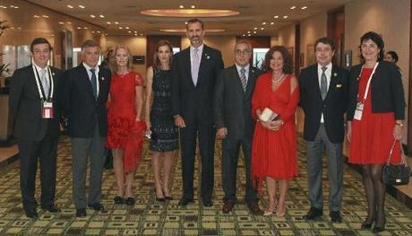 Letizia repite en Argentina un vestido que estrenó en los Premios Príncipe en Oviedo Letizia repite en Argentina un vestido que estrenó en los Premios Príncipe en Oviedo