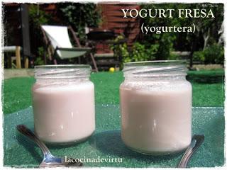 Yogurtera: YOGURT DE FRESA