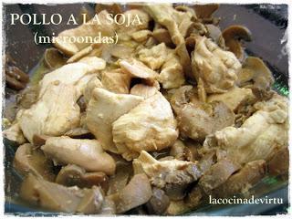 POLLO A LA SOJA (microondas)