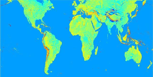 Los mejores mapas gravitatorios de la Tierra (y traen sorpresas)