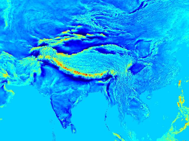 Los mejores mapas gravitatorios de la Tierra (y traen sorpresas)