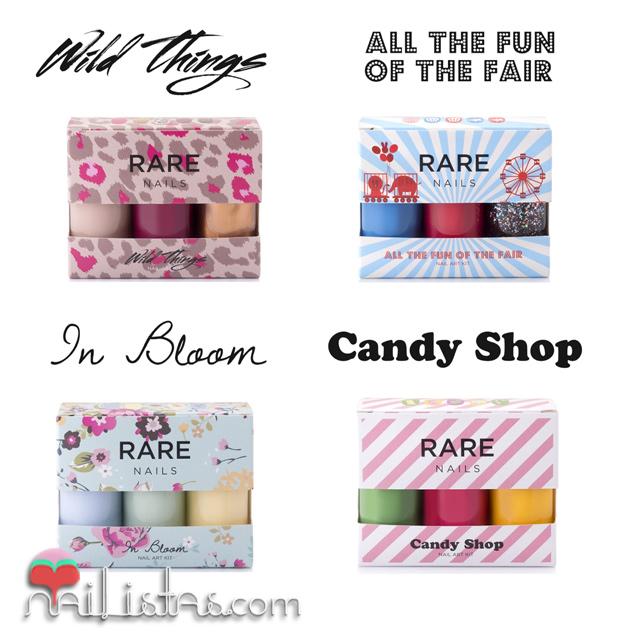 Kits de nail art y esmaltes de uñas Rare Nails