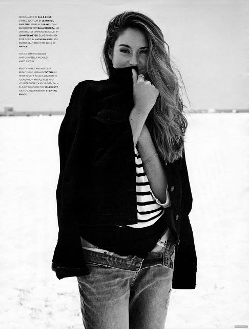 Scans y Outakes de Shailene Woodley para Flaunt Magazine