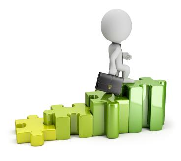 monigote subiendo escalera Planes de Carrera y Otros Cuentos de Recursos Humanos